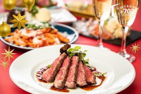 【パークスの灯りに包まれて、聖夜のディナー】イルミ