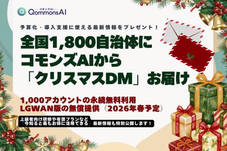 Polimill、全国1,800自治体へ“クリスマスDM”を発送! Polimill、全国1,800自治体へ“クリスマスDM”を発送!