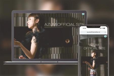 「Bitfan」にてwyolicaのヴォーカルAzumiのオフィシャ