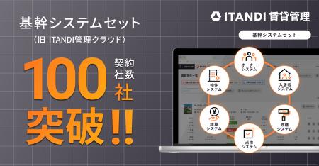 「ITANDI 賃貸管理」 基幹システムセット、契約社数10 「ITANDI 賃貸管理」 基幹システムセット、契約社数10