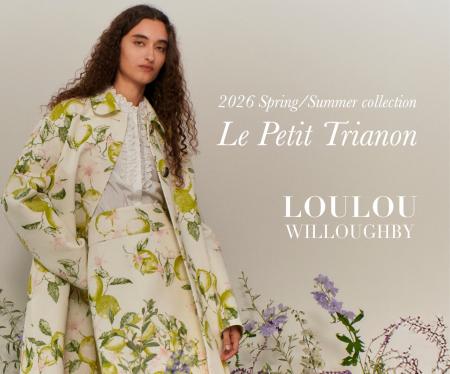 LOULOU WILLOUGHBY(ルル・ウィルビー)が2026 SPRING/S LOULOU WILLOUGHBY(ルル・ウィルビー)が2026 SPRING/S