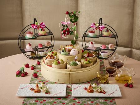 【ロイヤルパークホテル】いちごとの絶妙なハーモニー