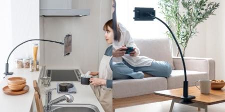 寝ながら作業革新！クランプ式アームスタンドを12月9