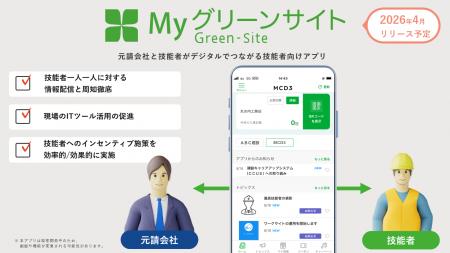 エムシーディースリー、元請と技能者がつながるアプリ エムシーディースリー、元請と技能者がつながるアプリ