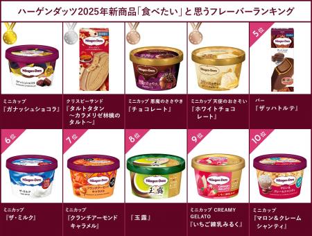 2025年発売 ハーゲンダッツ フレーバー総選挙 ミニカ 2025年発売 ハーゲンダッツ フレーバー総選挙 ミニカ