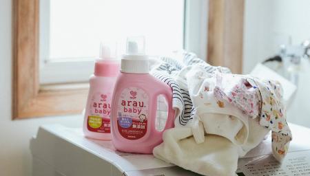 子育て家庭に人気の「arau.baby」×「Haruulala organi