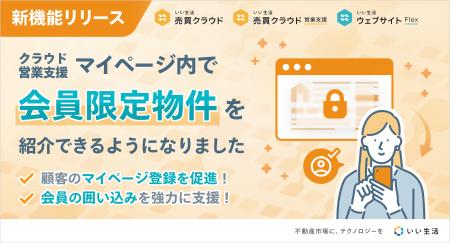 「いい生活売買クラウドOne」「いい生活売買クラウド 「いい生活売買クラウドOne」「いい生活売買クラウド