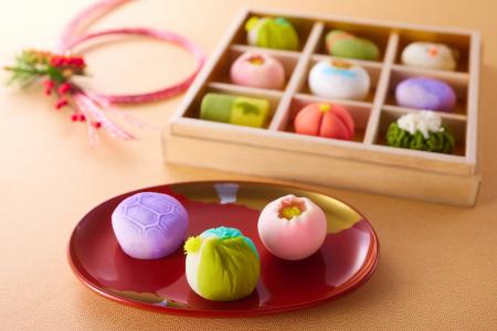 餡を5種の宇治茶にしたお茶屋ならではの上生菓子utf-8