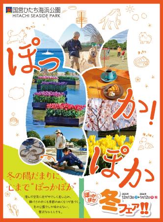 ぽっかぽか冬フェア!!を開催します（国営ひたち海浜公