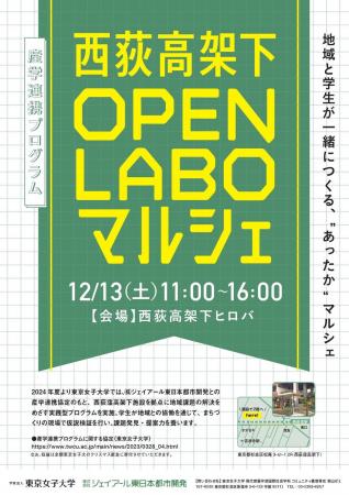 「西荻高架下 OPEN LABO マルシェ」開催！2025年utf-8