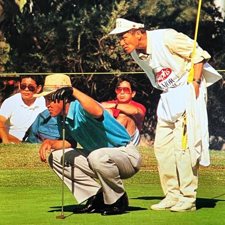 小田和正が“ゴルフ界のレジェンド”青木功のキャディに 小田和正が“ゴルフ界のレジェンド”青木功のキャディに