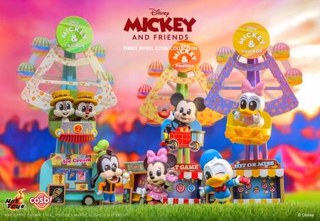 6個集めると観覧車が完成！『ミッキー＆フレンズ』の