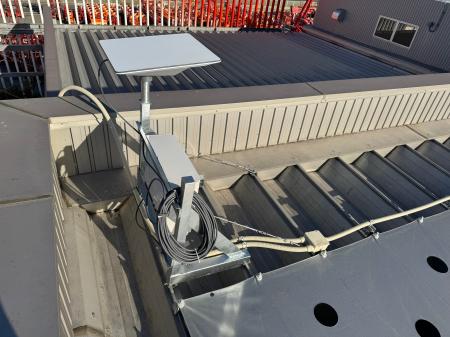 「Starlink Business」をアクティオ九州テクノパーク 「Starlink Business」をアクティオ九州テクノパーク