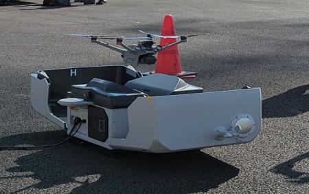 小松市消防本部と共同で自動運用型ドローン基地を活用