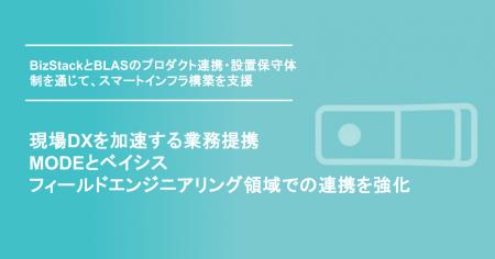 現場DXを加速する業務提携MODEとベイシス、フィールド 現場DXを加速する業務提携MODEとベイシス、フィールド