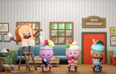 韓国発の人気アニメ「ブレッドバーバーショップ」日本