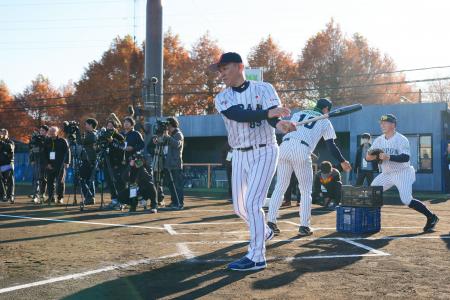 「NXグループ×侍ジャパン 野球教室」を開催 「NXグループ×侍ジャパン 野球教室」を開催