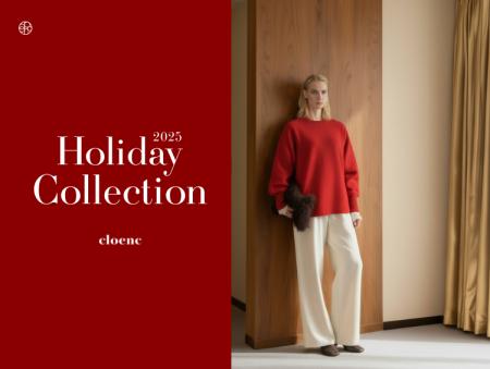 【cloenc】ホリデーシーズンを上品に彩る「2025 Holid