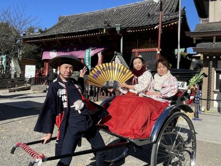【浅草 時代屋】2026年、最高のスタートを！ 人力車で