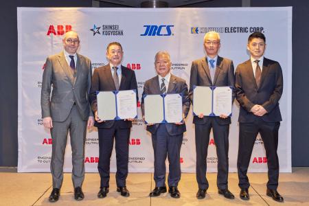 ABB、国内盤メーカ3社と協業合意書を締結、配電盤およ
