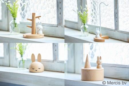 【株式会社ニチガン】ミッフィー木製雑貨4アイテムが