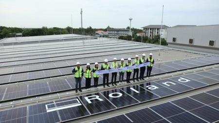 タイ製造子会社において太陽光発電設備の運用を開始 タイ製造子会社において太陽光発電設備の運用を開始