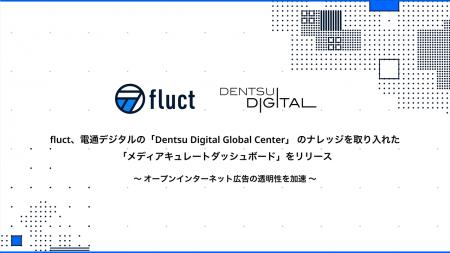 fluct、電通デジタルの「Dentsu Digital Global Cente