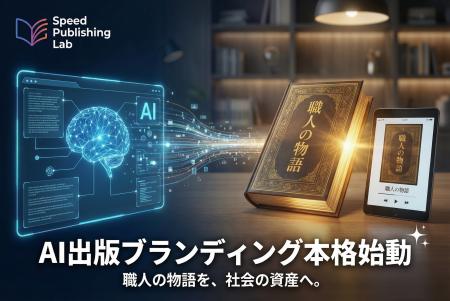 元研究者が開発、AIで「職人の物語」を書籍化。出版ブ