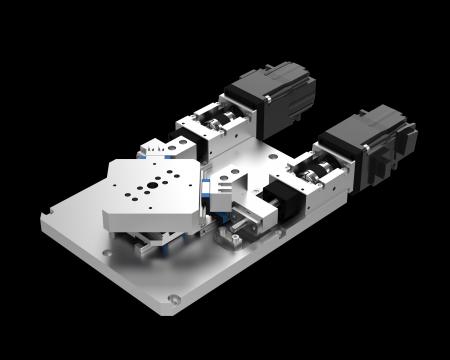 日本トムソン株式会社、独自構造の低断面XYテーブルが