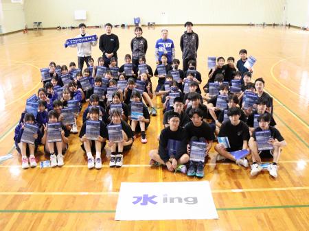 東京羽田ヴィッキーズ元プロ選手とコーチが静岡県藤枝