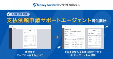 『マネーフォワード クラウド債務支払』、AIエージェ