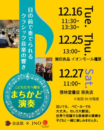 2025年12月 Japan National Orchestraの「まちかど演