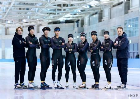 世界を目指すスピードスケートチーム「teamGOLD」× 岡 世界を目指すスピードスケートチーム「teamGOLD」× 岡