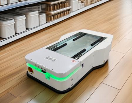 ロボットメーカーFUJI、カインズの次世代型店舗で ロボットメーカーFUJI、カインズの次世代型店舗で