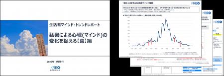 生活者マインド・トレンドレポート「猛暑による心理( 生活者マインド・トレンドレポート「猛暑による心理(