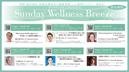 Selista Inc. Presents.『Sunday Wellness Breezutf-8