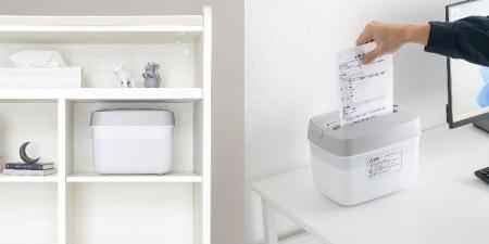 細かく切れて機密を守る！卓上マイクロカットシュレッ