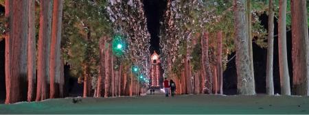 北海道北斗市、キャンドルで彩る『北斗光回廊』12月17