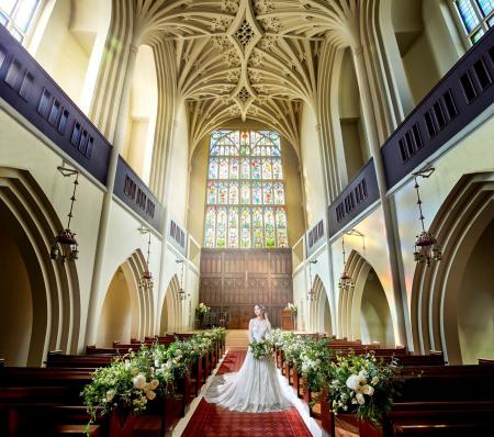 【アビー・チャーチ】県下最大級の大聖堂で叶える「フ