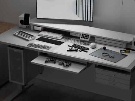 モジュール式デスクシェルフ『PREDUCTS DASHBOARD』幅