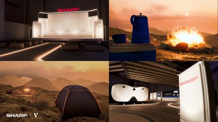 シャープのVRChat特設ワールドを株式会社Vが制作・技