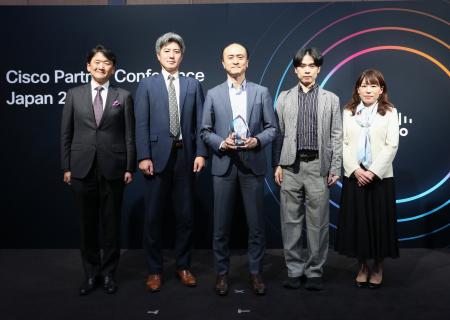 シスコシステムズ社の「Country Award部門 Japan Rese シスコシステムズ社の「Country Award部門 Japan Rese