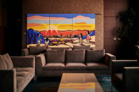 「ON THE WAY IN WINTER 冬の途中で」展 パークホテル