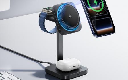 ESR、Qi2 25W認証の超急速ワイヤレス充電&着脱式Apple