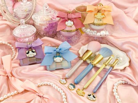 リボンをつけたちいかわたちがとってもキュートなコス