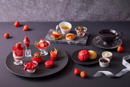 【スイスホテル南海大阪】 冬に味わう、いちごの深い