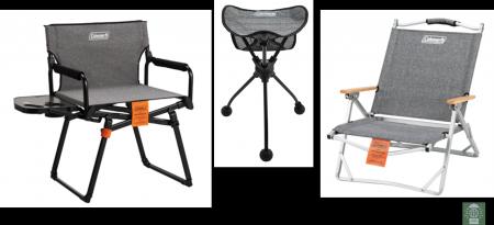 コールマン、快適さにこだわったコンパクトチェア発売