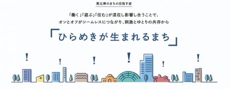 「ひらめきが生まれるまち」を目指し、恵比寿の未来を
