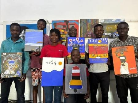 ガーナのスラム街から、アートで社会を救う！「BONBO 