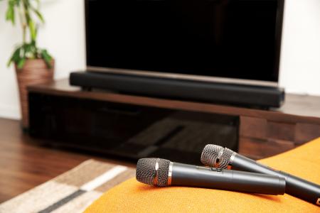 家庭用カラオケサウンドバー　BSフジショッピングで発